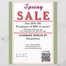 Spring Sale Sage Blush BACKSIDE Heart