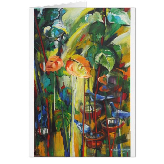 Spring Season and  Pigeons (Front)