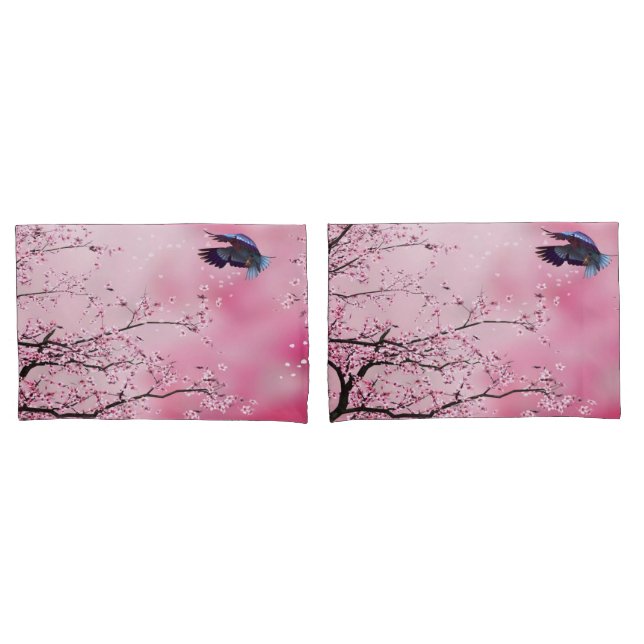 Spring Season design Pillow Case (Front-Set)