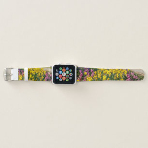 Spring Season Flower Garden Apple Watch Band Set
