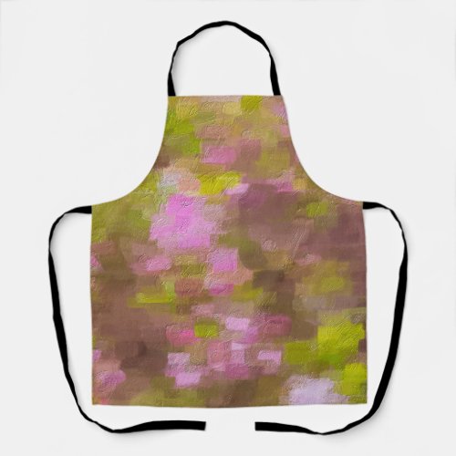 Spring Season Pinks Abstract Apron