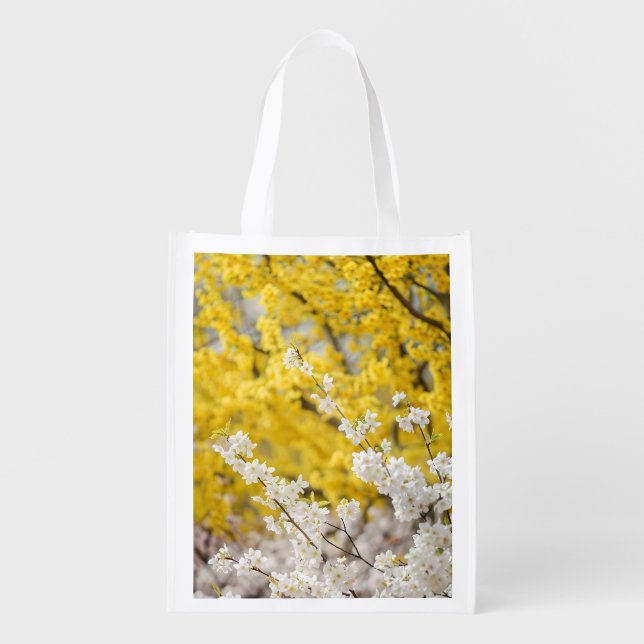 Spring Season Tree, Flowers BAG (Front)