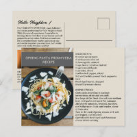 Spring Seasonal Recipe Realtor or Real Estate 