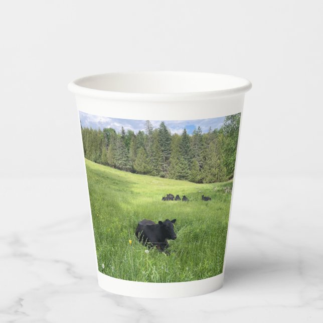 Spring Serenity Paper Cups (Front)