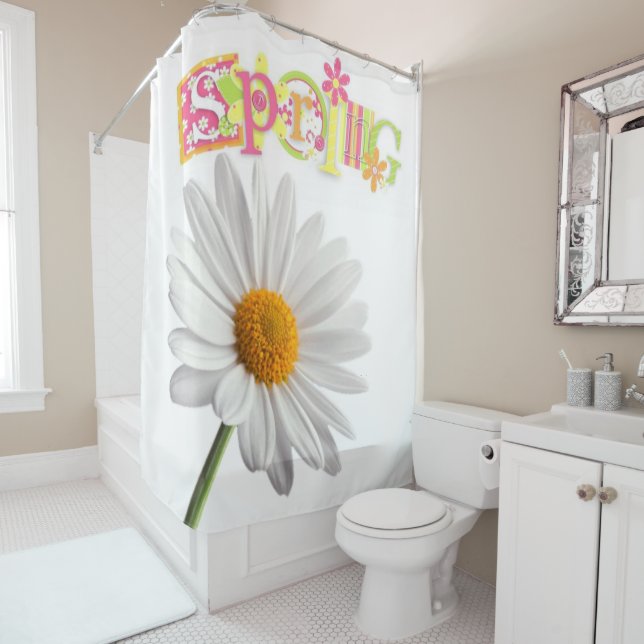 Spring Shower Curtain (In Situ)