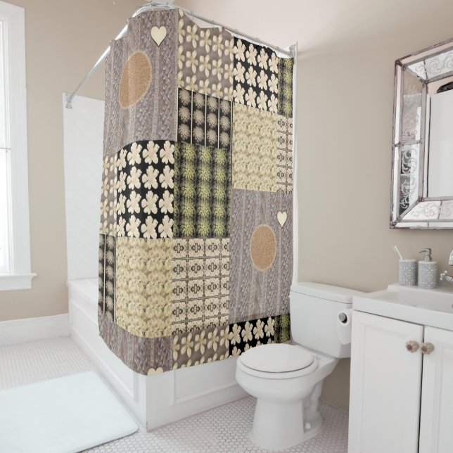 Spring Shower Curtain (In Situ)