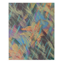 Spring Showers Faux Canvas