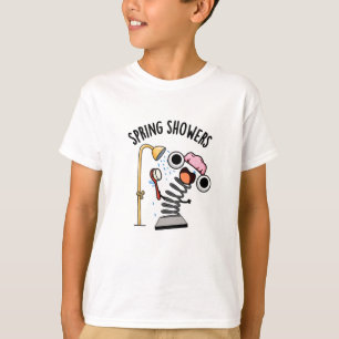 Spring Showers Funny Season Pun T-Shirt
