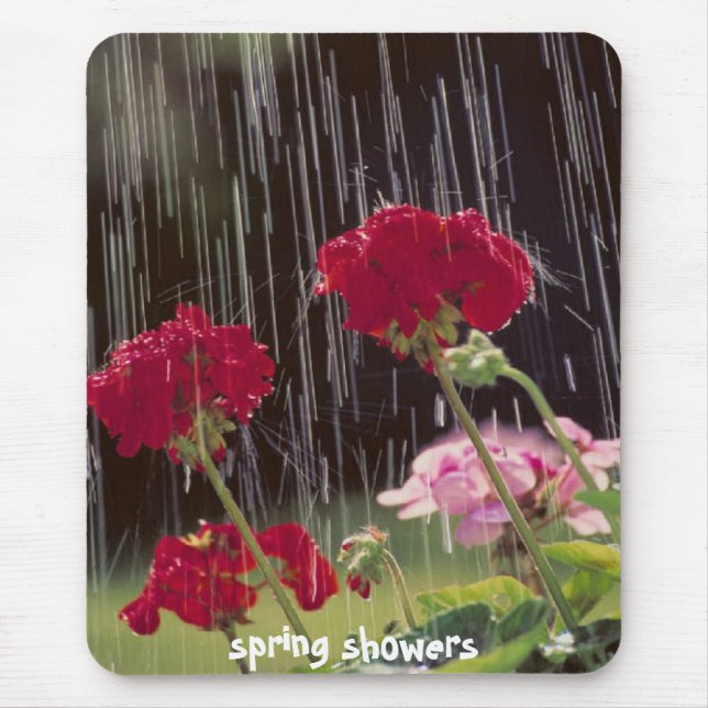 Spring showers mousepad (Front)