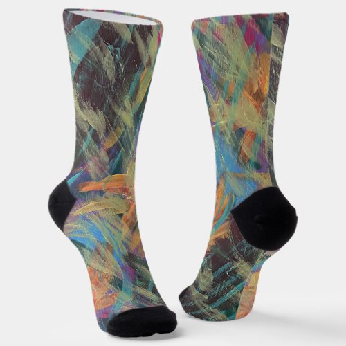 Spring Showers socks