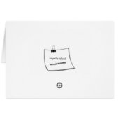 Spring Sign Cards (Back Horizontal)