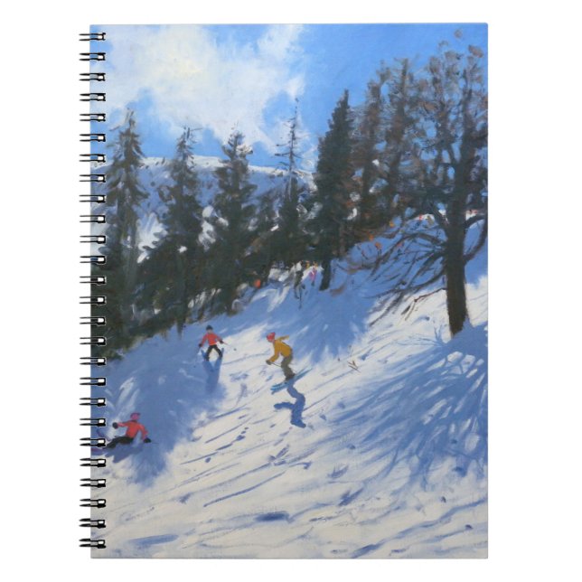 Spring skiers Verbier 2010 Notebook (Front)