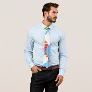 Spring Skies  Neck Tie