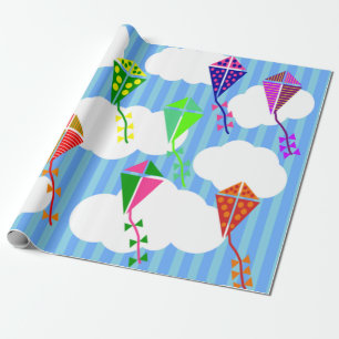 Spring Skies  Wrapping Paper
