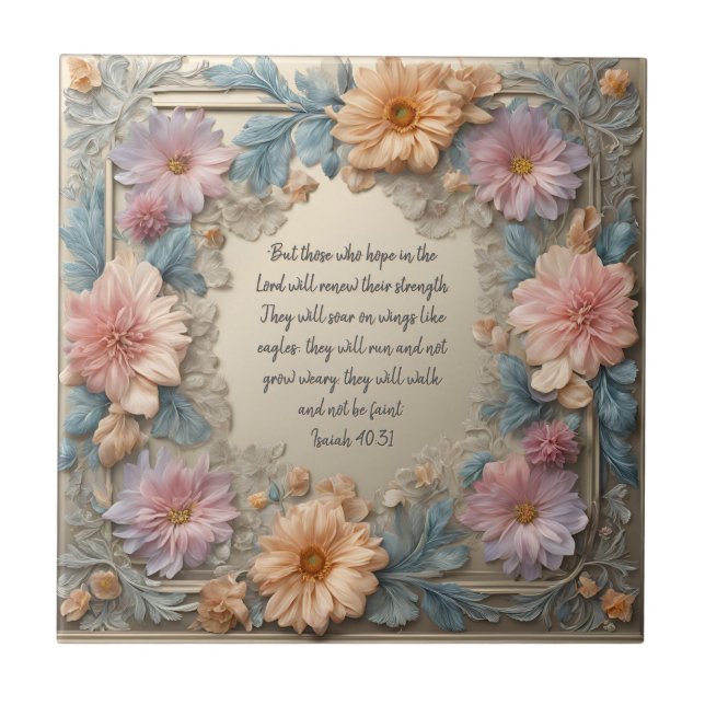  Spring Sonata  Ceramic Tile (Front)