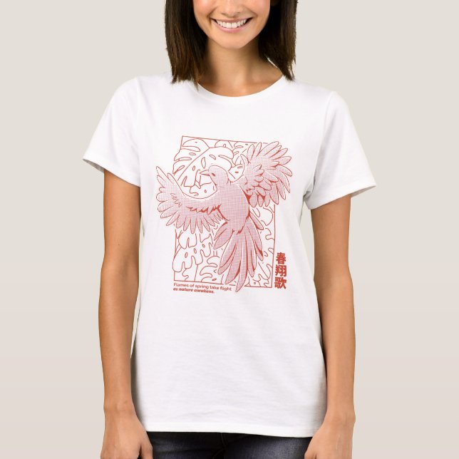 Spring Song in Flight T-Shirt (Front)