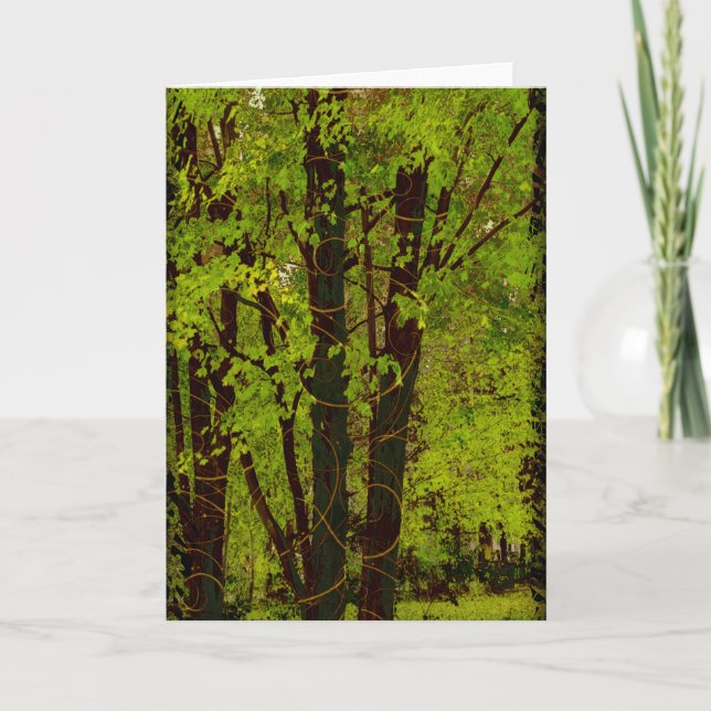 Spring Splendor Greeting Card (Front)