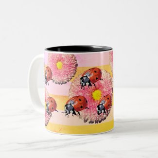 Spring Sprung  Two-Tone Mug