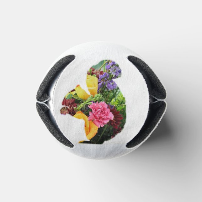 Spring Squirrel Coozi Can Cooler (Bottom)