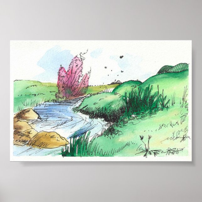 Spring Stream Poster (Front)