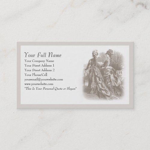 Spring Stroll - Business Card