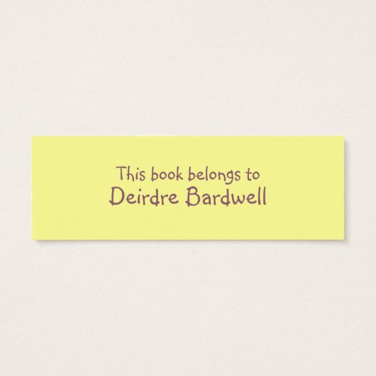 Spring Stuff · Yellow Flower (Back)