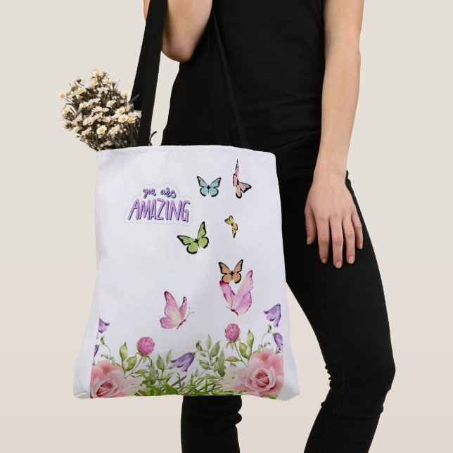 spring, style  tote bag (Close Up)