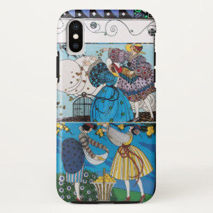 SPRING, SUMMER ART DECO WOMAN BEAUTY FASHION iPhone XS CASE