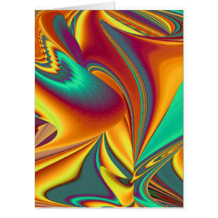 Spring Summer Autumn Flowers Magic Card