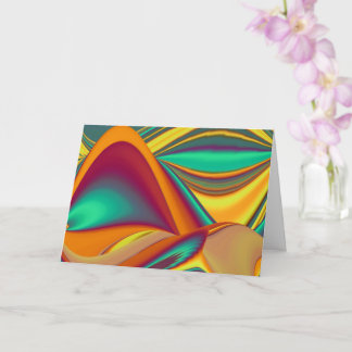 Spring Summer Autumn Flowers Magic Card