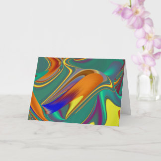 Spring Summer Autumn Flowers Magic Card