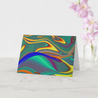 Spring Summer Autumn Flowers Magic Card