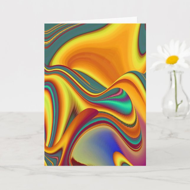 Spring Summer Autumn Flowers Magic Card (Small Plant)