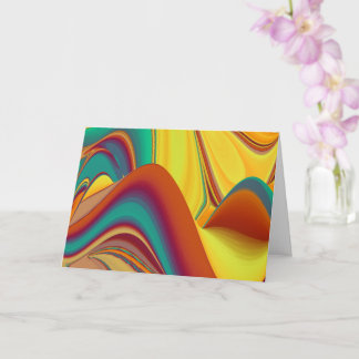 Spring Summer Autumn Flowers Magic Card