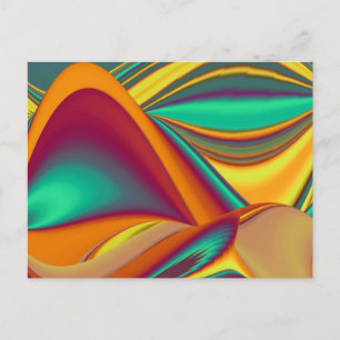 Spring Summer Autumn Flowers Magic Holiday Postcard