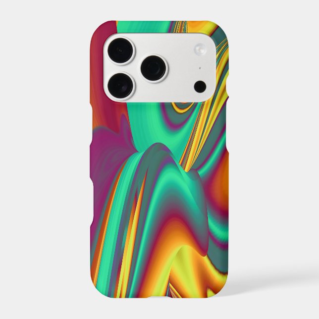 Spring Summer Autumn Flowers Magic iPhone Case (Back)