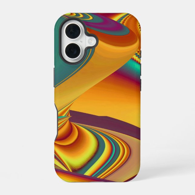 Spring Summer Autumn Flowers Magic iPhone Case (Back)