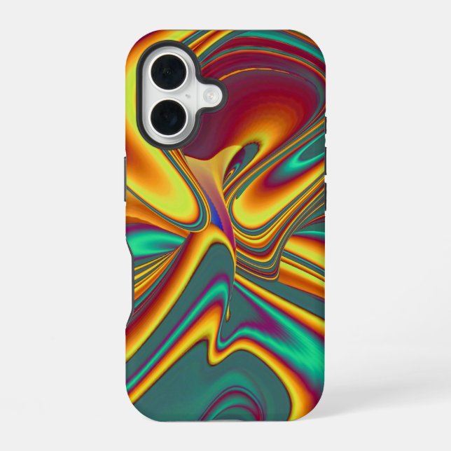 Spring Summer Autumn Flowers Magic iPhone Case (Back)