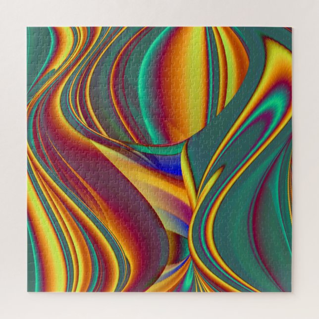 Spring Summer Autumn Flowers Magic Jigsaw Puzzle (Vertical)