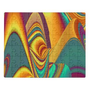 Spring Summer Autumn Flowers Magic Jigsaw Puzzle