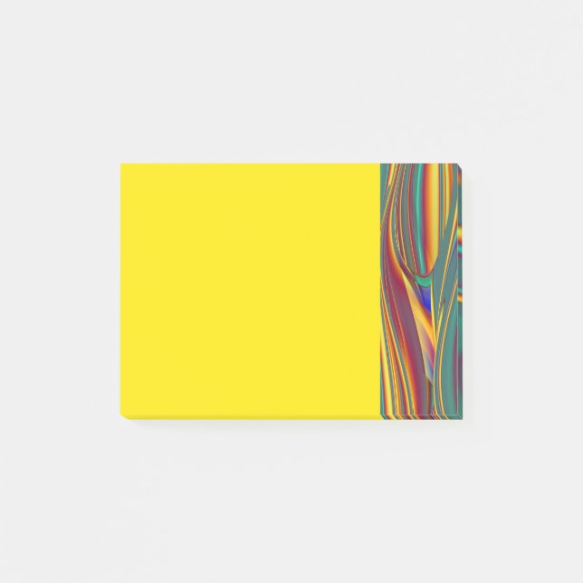 Spring Summer Autumn Flowers Magic Post-it Notes (Front)