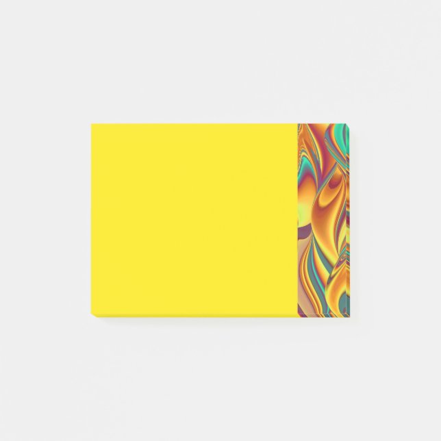 Spring Summer Autumn Flowers Magic Post-it Notes (Front)