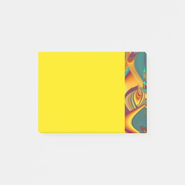 Spring Summer Autumn Flowers Magic Post-it Notes (Front)