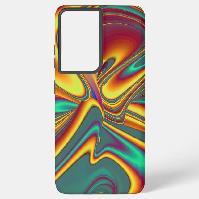 Spring Summer Autumn Flowers Magic Samsung Galaxy Case (Back)