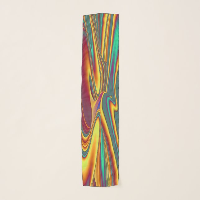 Spring Summer Autumn Flowers Magic Scarf (Front)