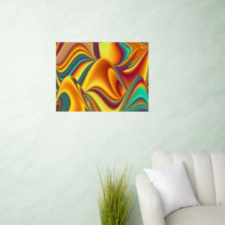 Spring Summer Autumn Flowers Magic Wall Decal