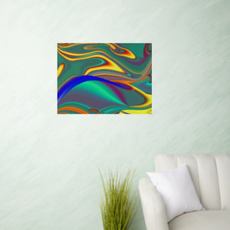 Spring Summer Autumn Flowers Magic Wall Decal