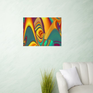 Spring Summer Autumn Flowers Magic Wall Decal
