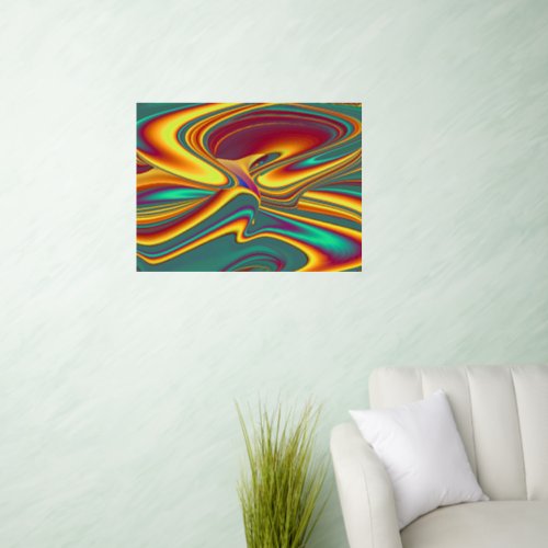 Spring Summer Autumn Flowers Magic Wall Decal