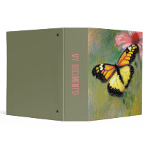 Spring Summer Butterfly - Binder